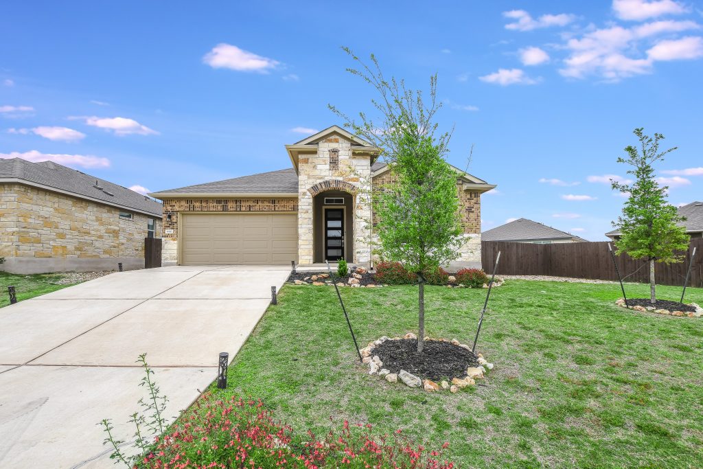 One of the largest lots in the neighborhood, front and back.